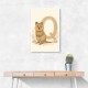 Q For Quokka Letter Wall Art