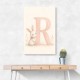 R For Rabbit Art Print