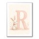 R For Rabbit Art Print