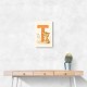 T For Tiger Nursery Wall Art