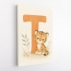 T For Tiger Nursery Wall Art