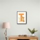 T For Tiger Nursery Wall Art