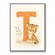 T For Tiger Nursery Wall Art