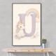 U For Unicorn Kids Nursery Wall Art