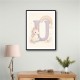 U For Unicorn Kids Nursery Wall Art