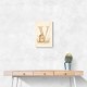 V For Vole Childrens Art Print