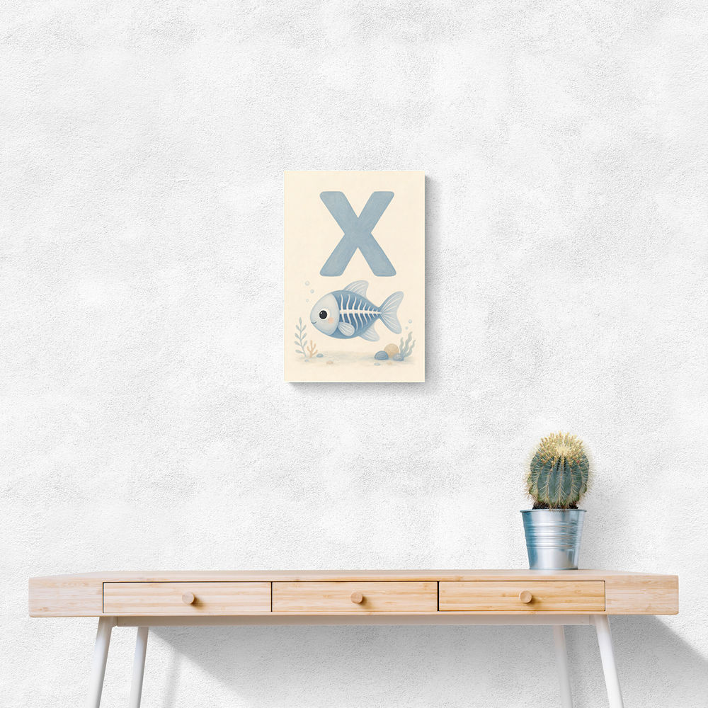 X For X Ray Fish Wall Art