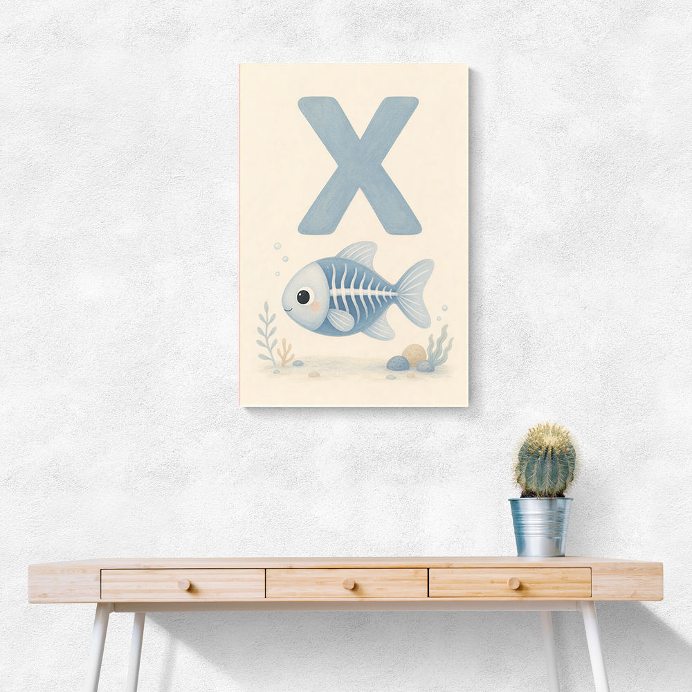 X For X Ray Fish Wall Art