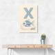 X For X Ray Fish Wall Art