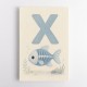 X For X Ray Fish Wall Art