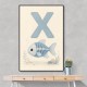 X For X Ray Fish Wall Art