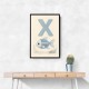 X For X Ray Fish Wall Art