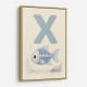 X For X Ray Fish Wall Art