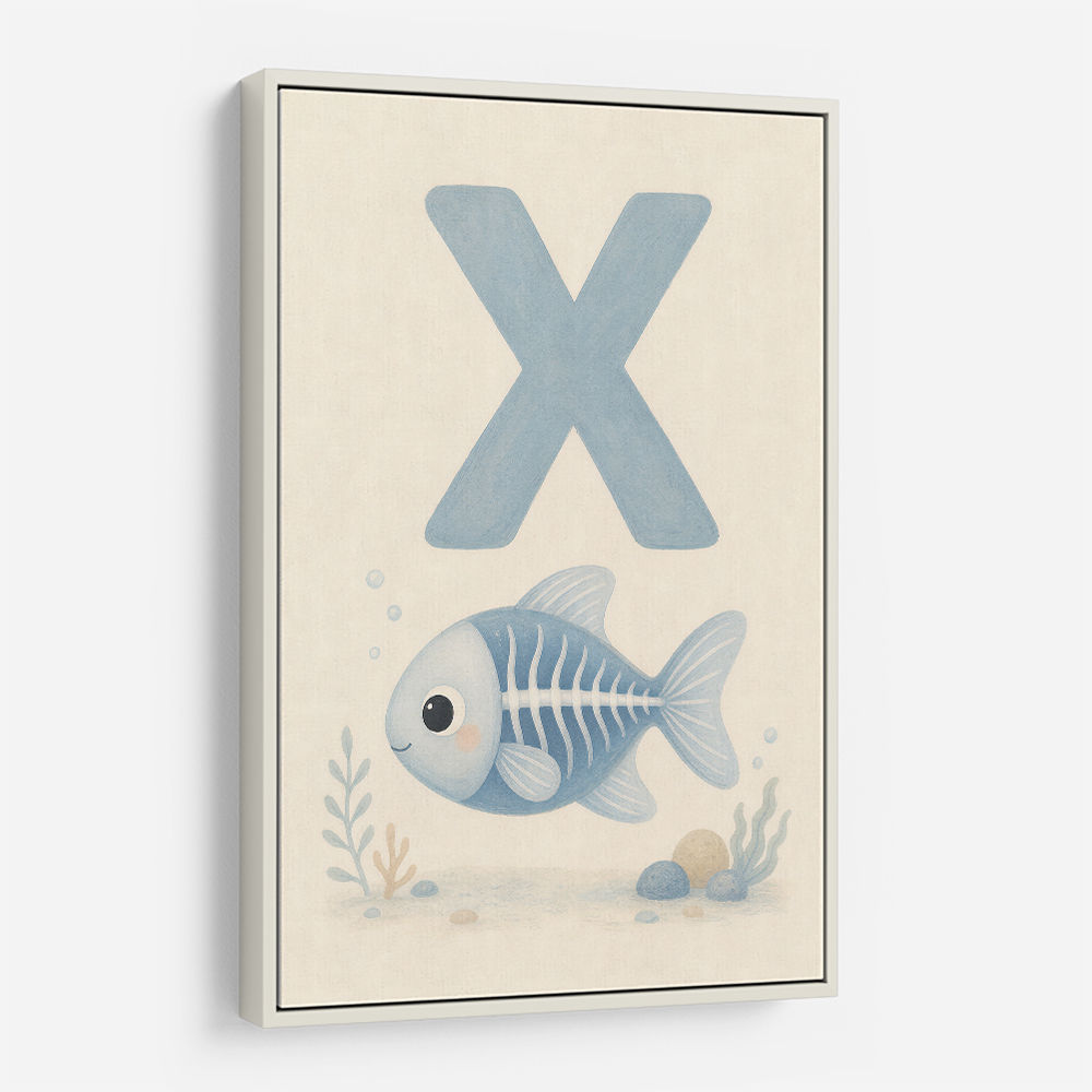 X For X Ray Fish Wall Art
