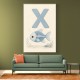 X For X Ray Fish Wall Art