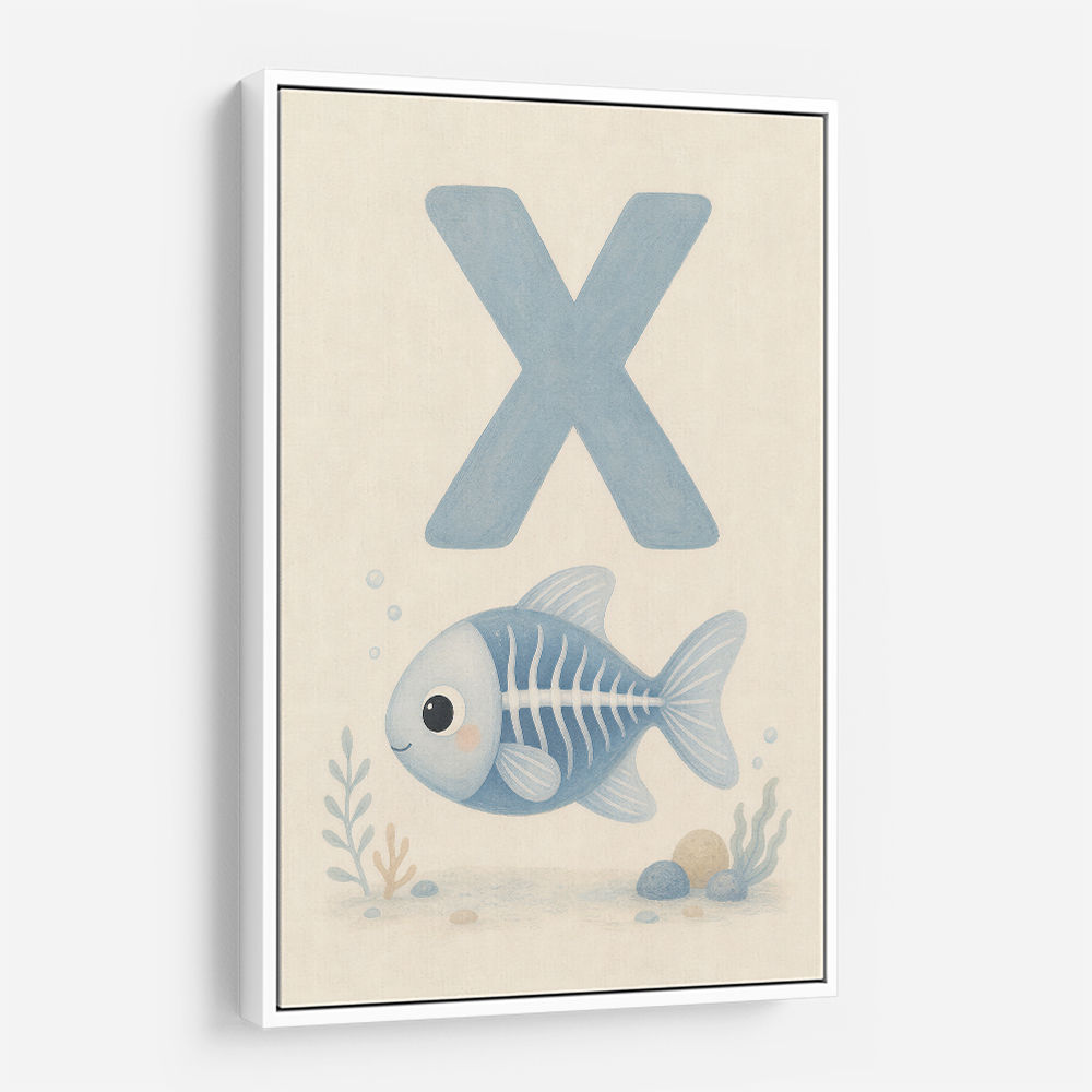 X For X Ray Fish Wall Art
