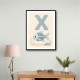 X For X Ray Fish Wall Art