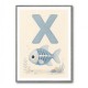 X For X Ray Fish Wall Art