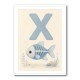 X For X Ray Fish Wall Art