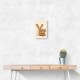 Y For Yak Illustration Art Print