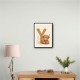 Y For Yak Illustration Art Print
