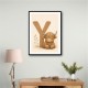 Y For Yak Illustration Art Print