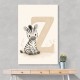 Z For Zebra Nursery Wall Art