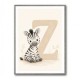 Z For Zebra Nursery Wall Art