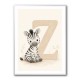 Z For Zebra Nursery Wall Art