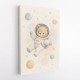 Bear Astronaut Nursery Wall Art Print 