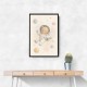 Bear Astronaut Nursery Wall Art Print 