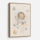 Bear Astronaut Nursery Wall Art Print 