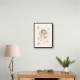 Bear Astronaut Nursery Wall Art Print 