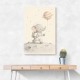 Elephant Moon Walk Nursery Wall Art Print 