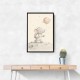 Elephant Moon Walk Nursery Wall Art Print 