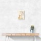 Giraffe Galaxy Nursery Wall Art Print