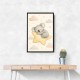 Koala Sleeping Star Nursery Wall Art Print