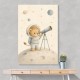 Lion Star Explorer Nursery Wall Art Print