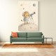 Lion Star Explorer Nursery Wall Art Print