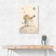 Lion Star Explorer Nursery Wall Art Print