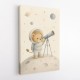 Lion Star Explorer Nursery Wall Art Print