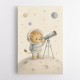 Lion Star Explorer Nursery Wall Art Print