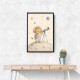 Lion Star Explorer Nursery Wall Art Print
