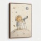 Lion Star Explorer Nursery Wall Art Print