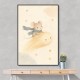 Mouse Comet Ride Nursery Wall Art Print