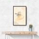Mouse Comet Ride Nursery Wall Art Print