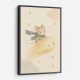 Mouse Comet Ride Nursery Wall Art Print
