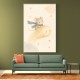 Mouse Comet Ride Nursery Wall Art Print