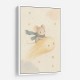 Mouse Comet Ride Nursery Wall Art Print