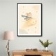 Mouse Comet Ride Nursery Wall Art Print